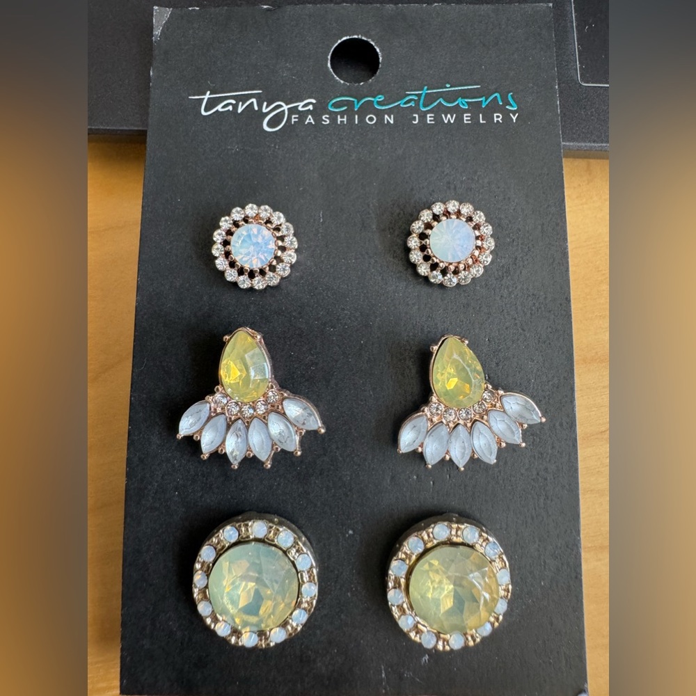 High-End Department Store Designer One of Kind Statement Earrings